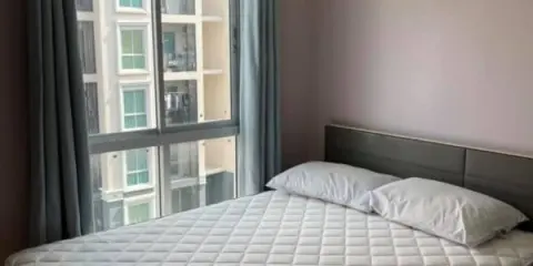 For Rent พลัมคอนโด แจ้งวัฒนะ สเตชั่น ห้องมุม เงียบสงบ เฟอร์นิเจอร์ครบมาแต่ตัวได้เลยจ้า รีบด่วนๆเลย
