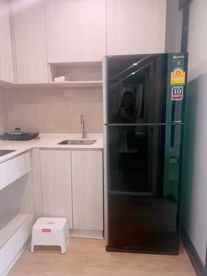 Condo for rent, Ivory Ratchada 32, nice room, fully furnished, if you don't book, you'll regret it.