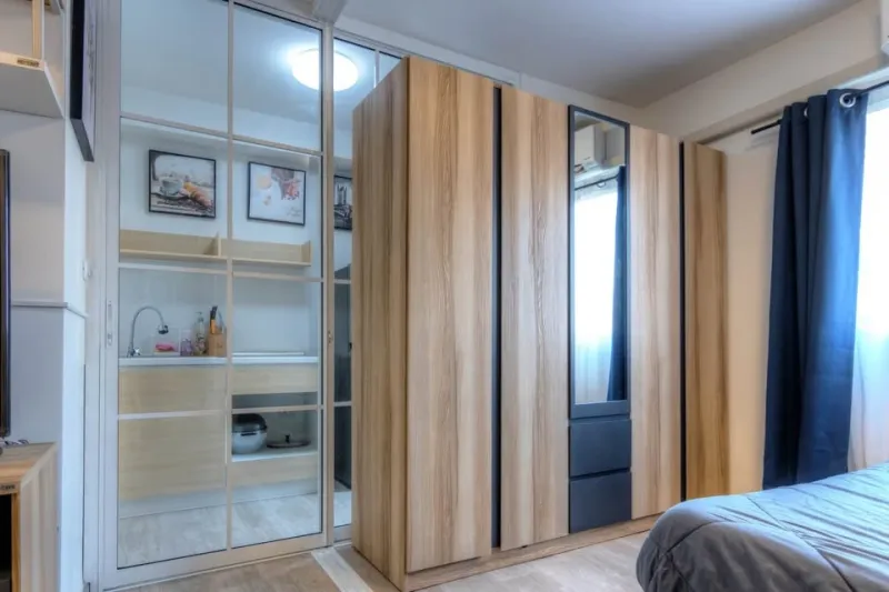 ขาย The Point Condo Rangsit-Klong 6 ห้องมุมให้ความเป็นส่วนตัว ทำเลดี เฟอร์ครบครัน จองเลย