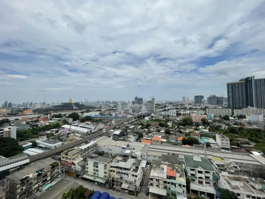 ให้เช่า City Home Ratchada-Pinklao ห้องสตูดิโอ ชั้น 19 เฟอร์ครบ วิวสวยไม่บล็อค รีบจองเลย