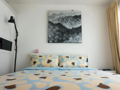 Rent voque sukhumvit 16, beautiful decoration, fully furnished, electrical appliances, 2 bedrooms, pleasant atmosphere, do not miss