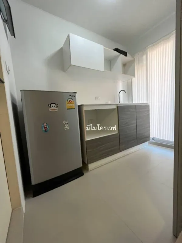 ให้เช่า D condo campus rangsit เฟส2 ห้องพร้อมอยู่ เฟอร์ เครื่องใช้ไฟฟ้าครบ มาแต่ตัวเข้าอยู่ได้เลย