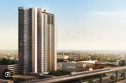 Condo for sale Notting Hill Sukhumvit-Phraeksa Nicely decorated Furniture + electrical appliances ready You can drag your bag.
