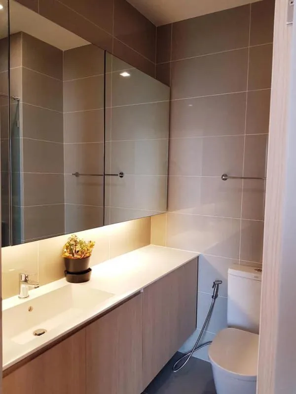 For rent M Jatujak, can raise animals ++ 2 bedrooms, 2 bathrooms, view of Baiyoke building, this room is hard to find, book now!!