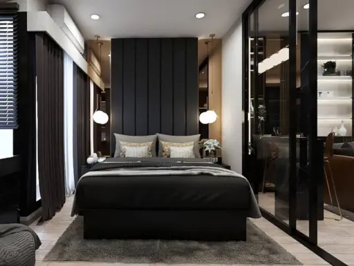 ให้เช่า Ideo ratchada sutthisan ห้องสวย แต่งครบ สวยจริงไม่จกตา แต่งเข้มเท่ คลุมโทนสุดๆ ห้ามพลาดนะจ่ะ images