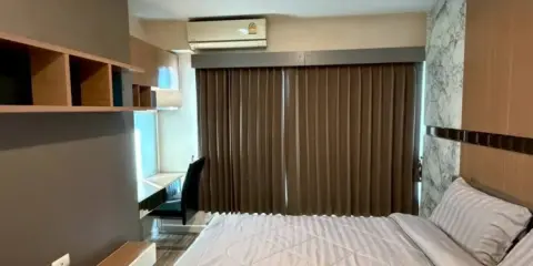 ให้เช่า Plus Condominium Sriracha ห้องชั้น 18 เฟอร์นิเจอร์บิวท์อินอย่างดี วิวทะเลสวย รีบจองด่วนๆเลย