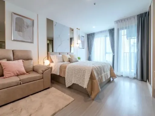 For rent: Life Ladprao, 31st floor. Beautiful room, fully furnished. Book now!