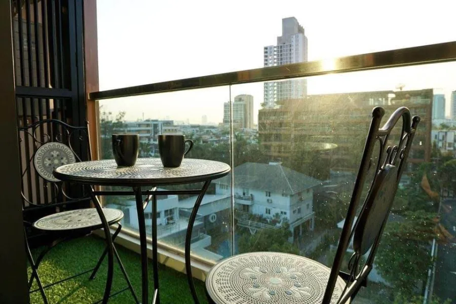 For rent, Mieler Sukhumvit 40, spacious room, feels like home. Well decorated If you can't make a reservation, hurry up.