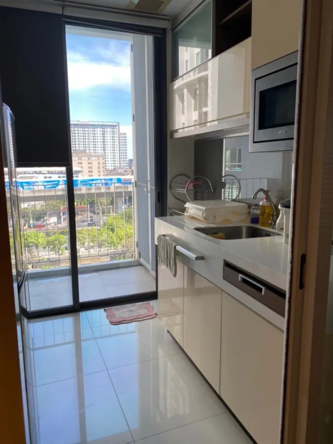 Condo for rent, The Room Sukhumvit 62, 1 bedroom, 1 bathroom, pool view, near BTS, convenient to travel, don't miss it!!