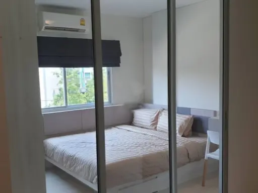 Condo for rent, The Niche ID Serithai, beautiful room, furniture is ready, don't wait.