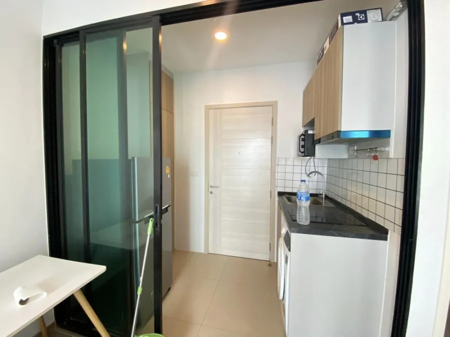 For sale, for rent, Brompton Pet Friendly Sukhumvit 107, clearly divided, full built-in furniture, don't miss it.