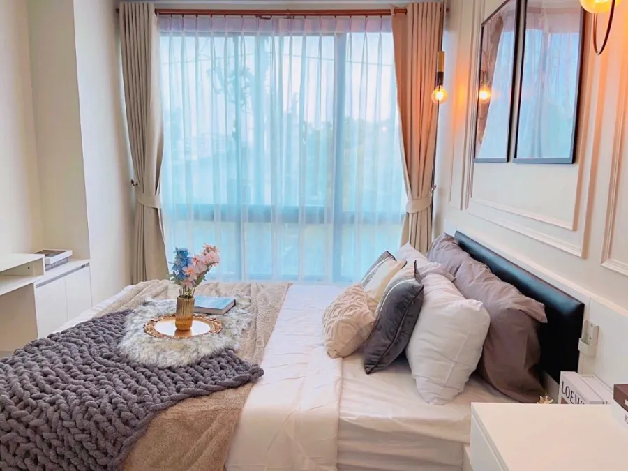 ขาย I Condo สุขุมวิท 103 ห้องแต่งสวย ดูดี มีสไตล์สุดๆ กรุผนังทั้งห้อง สวยและดีมีอยู่จริง รีบจองเลย
