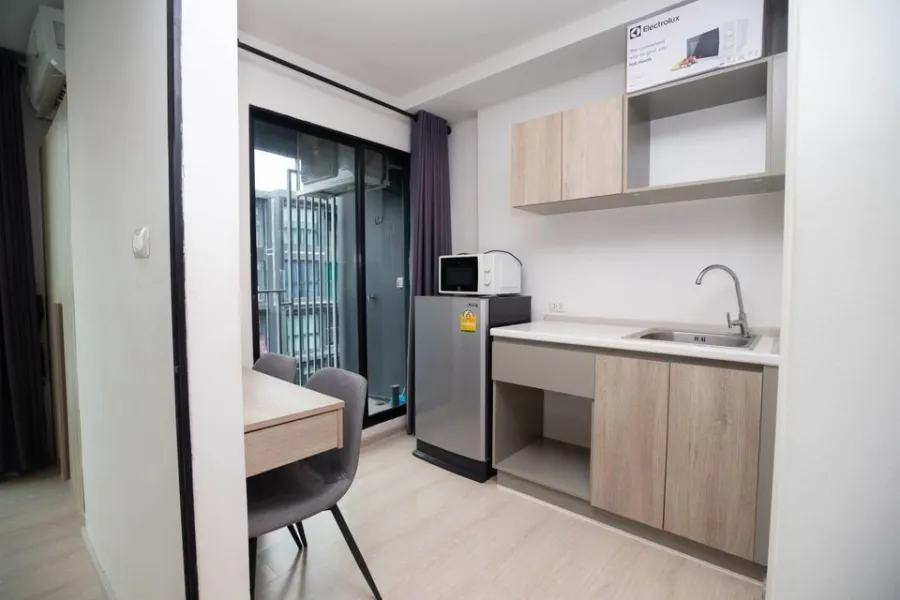 Condo for sale, for rent, The Excel Groove Lasalle 52, 7th floor, open, airy, comfortable room, ready to move in, hurry and reserve now.