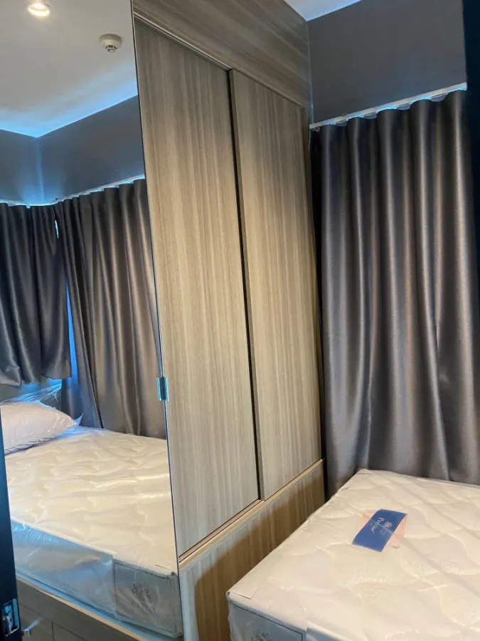 For rent: Altitude Unicorn Sathorn-Tha Phra, size 37 sq m, 25th floor, nice view, nice to live in, fully furnished, reserve now!