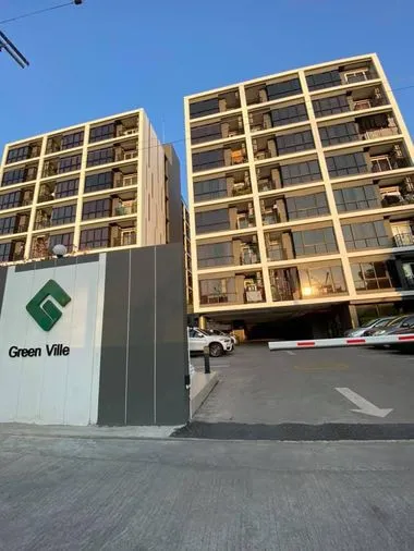 ให้เช่า Green ville สุขุมวิท 101 ตกแต่งพร้อมอยู่ เครื่องใช้ในห้องจัดเต็ม ลากกระเป๋าเข้าอยู่ได้เลย