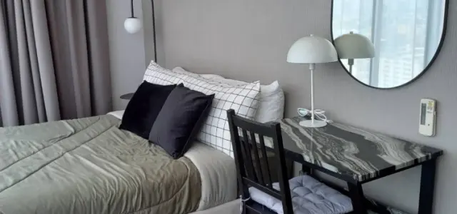 ให้เช่า Ideo Q Victory ห้องสวยสุดหรู ตกแต่ง Modern Classic Luxury ชั้นสูง วิวสุดพรีเมี่ยม ห้ามพลาด images