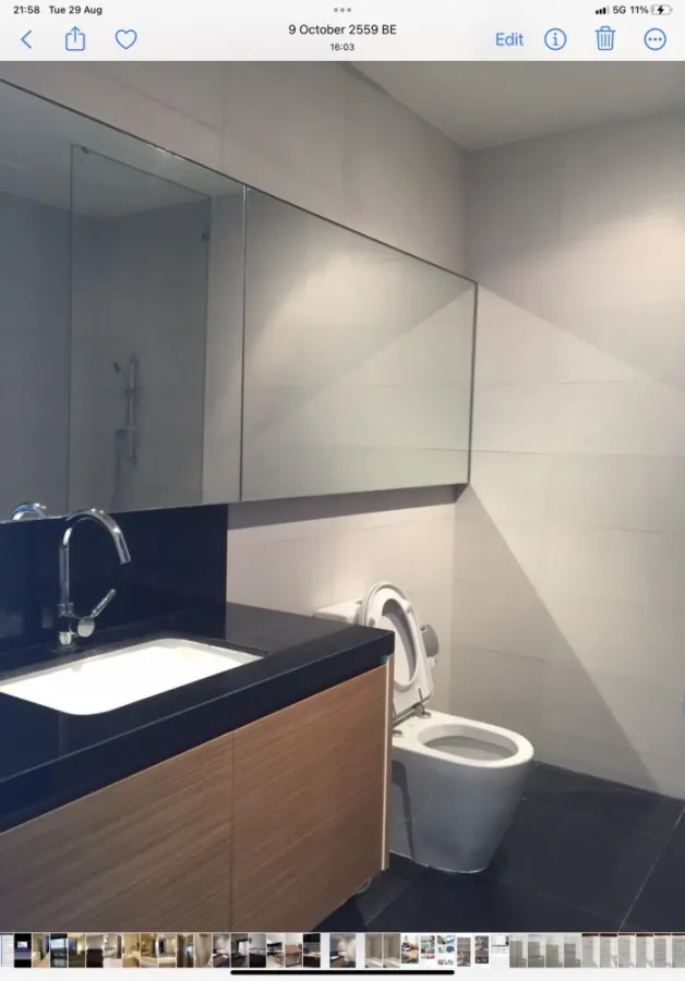For rent: Eight Thonglor Residences, complete with furniture and electrical appliances. Just come and move in.