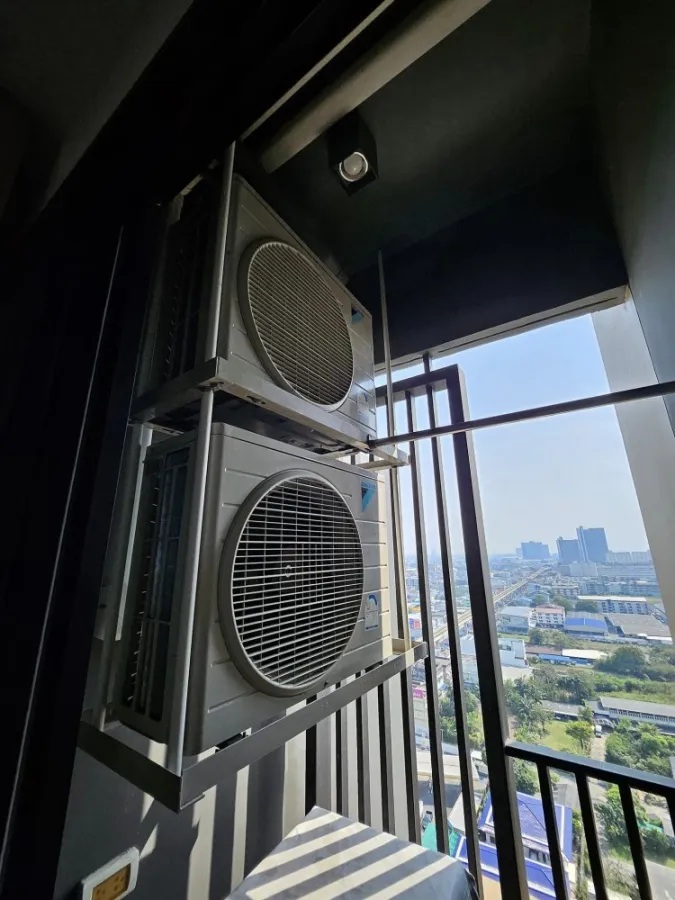 Condo for sale, Niche Mono Sukhumvit-Bearing, partitioned room, three-headed elephant view, great location, reserve first, stay first.