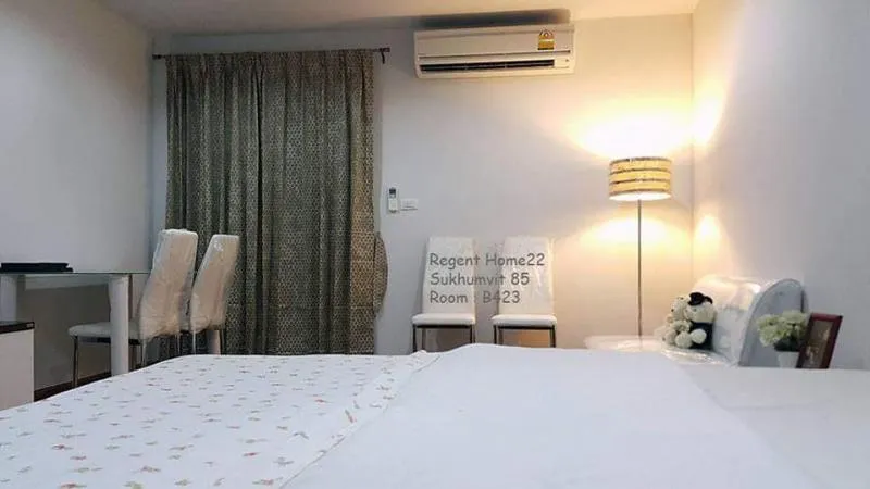 ให้เช่า Regent Home 22 Sukhumvit 85 ขนาด 31 ตร.ม. เฟอร์ครบ ใกล้bts แบบนี้ต้องจอง