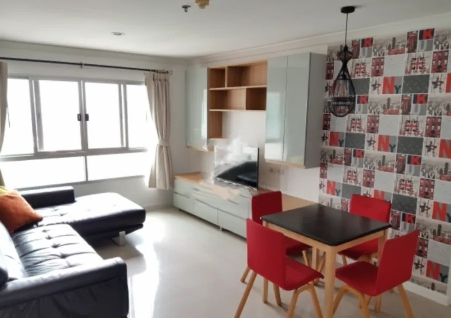Condo for sale, rent, Lumpini Place Rama 9-Ratchada, high floor, spacious room, airy, convenient transportation, book now.