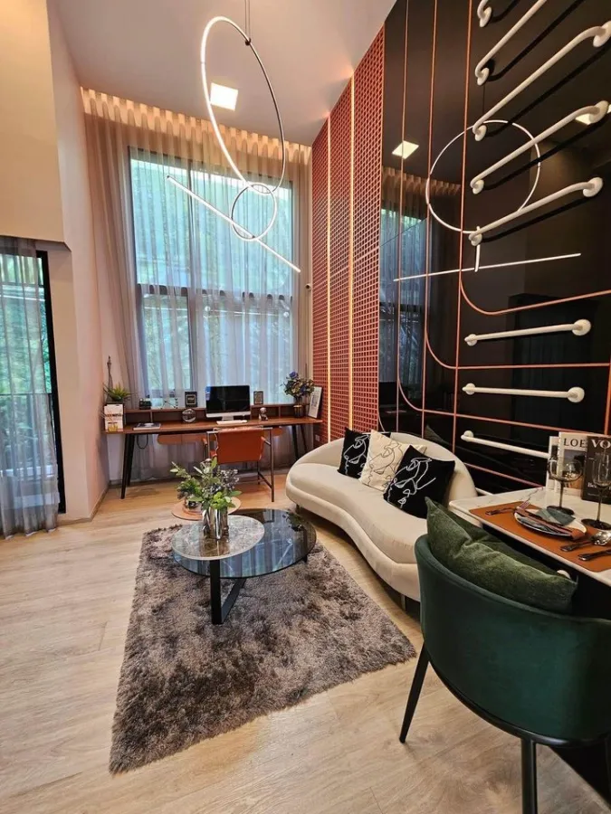 Down payment sale, Origin Plug & Play Srinakarin, high floor, Duo Space room, spacious, comfortable, you must not miss it.