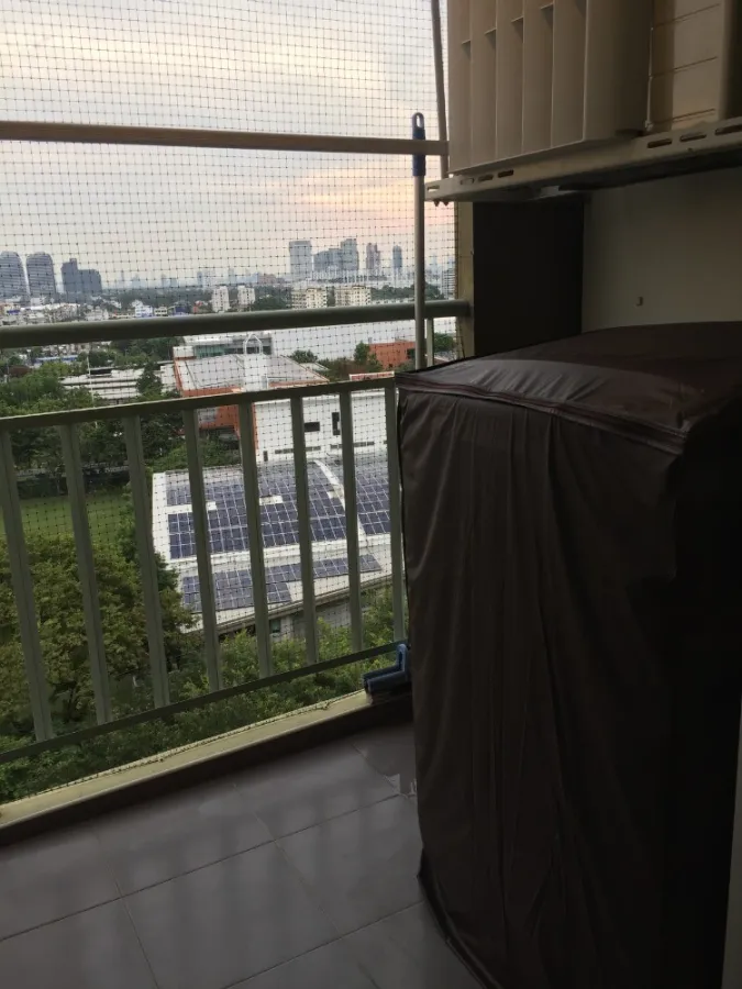 For rent!! Lumpini Ville Lasalle-Bearing Condo, 12th floor, Building A, beautiful room, fully furnished, ready to move in, don't miss it!!