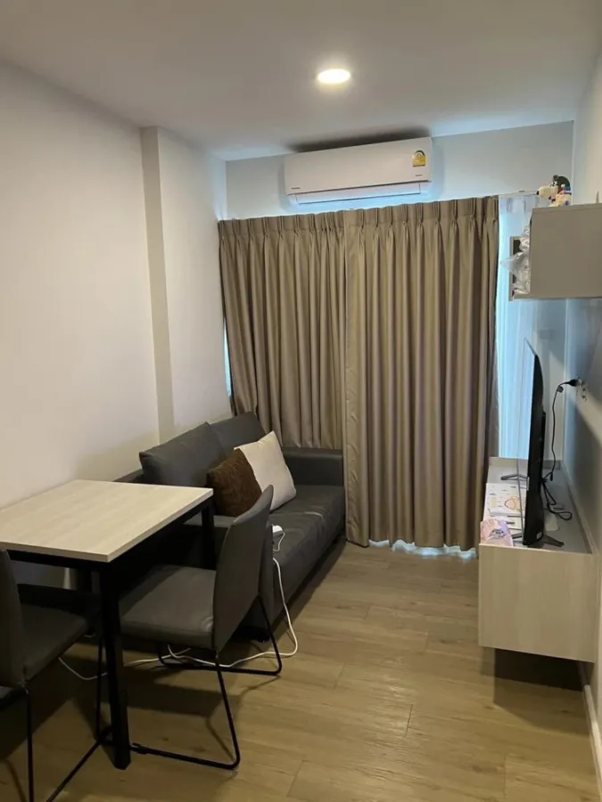 For sale, for rent!! Ril Condo Rangsit, 8th floor, Building D, ready to move in, full facilities, hurry up and book now, don't miss out!!