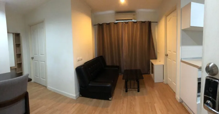 Condo for rent, Lumpini Ville Chaengwattana-Pak Kret, 2 bedrooms, 2 bathrooms, high floor, river view, great price, hurry to reserve.