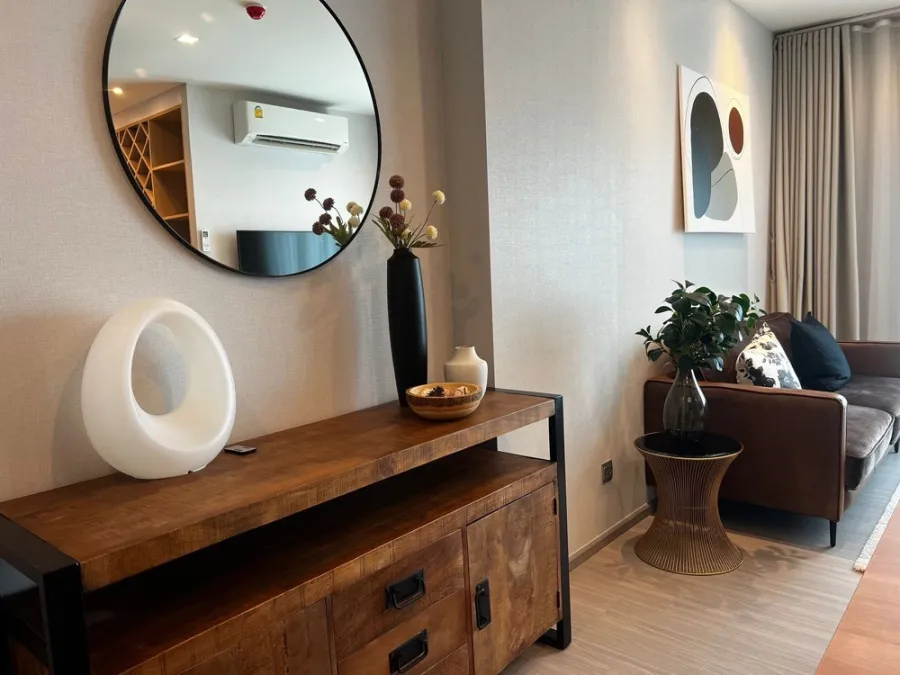 Condo for rent, Life Sukhumvit 62, beautifully decorated room. fully furnished travel comfortably