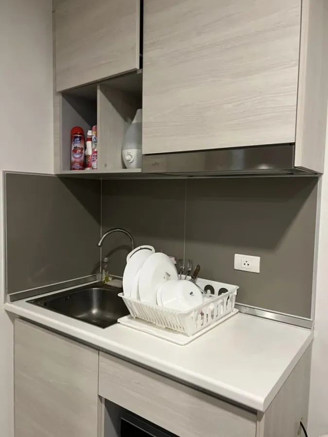 For sale, for rent!! Ril Condo Rangsit, 8th floor, Building D, ready to move in, full facilities, hurry up and book now, don't miss out!!
