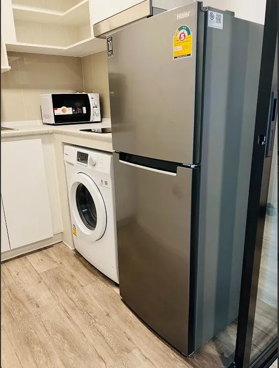 payment Atmoz Chaengwattana, the most beautiful room, pool and garden view, 2 bedrooms, fully furnished, very livable, book now.