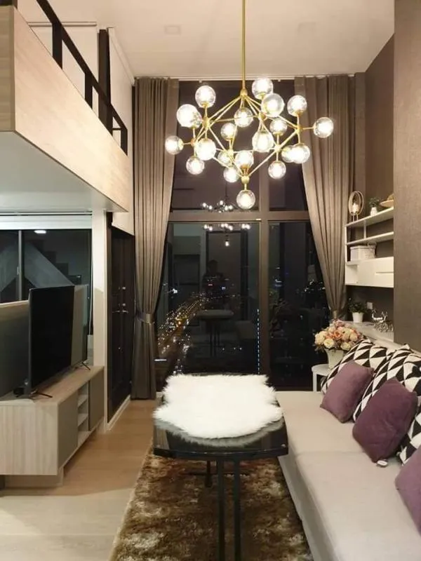 ให้เช่า Chewathai Resident Asoke LOFT 2 ชั้น แต่งครบพร้อมอยู่ วิวเมือง โล่ง โปร่งสบาย จองด่วน