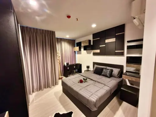 ให้เช่าคอนโด Life Asoke - Rama 9 ห้องแต่งสวย เฟอร์ built-inอย่างดี ราคาสุดปัง รีบมาจองก่อนใครได้แล้ว