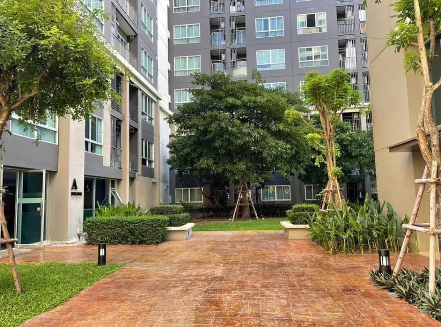 For sale: D Condo Campus Resort Ratchapruek - Charan 13, 2nd floor, glass-divided room, fully furnished, reserve now.