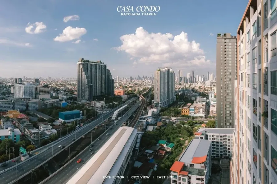 ขาย CASA CONDO รัชดา-ท่าพระ Furniture และเครื่องใช้ไฟฟ้าครบครัน ตกแต่งพร้อมอยู่ จองเลย