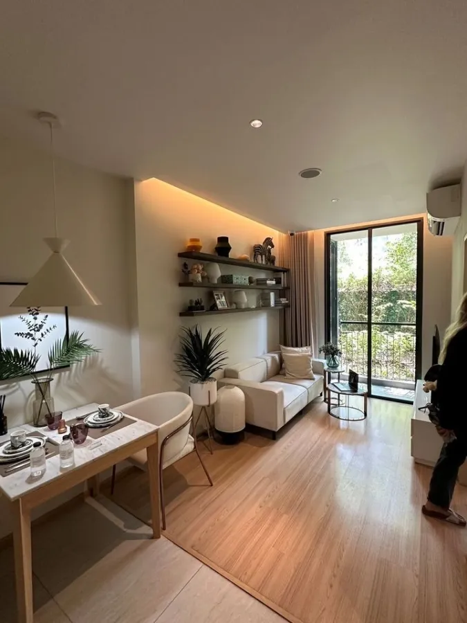 ขายดาวน์ SKYRISE Avenue Sukhumvit 64 ชั้น 5 ห้องกั้นเป็นสัดส่วน เดินทางสะดวกสบาย ของแถมเพียบ จองเลย