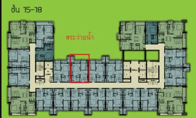 ให้เช่า Grene Condo แจ้งวัฒนะ ชั้น 18 วิวสระ วิวยามเช้าจากระเบียงห้องสวยมาก มาเลยห้ามพลาด
