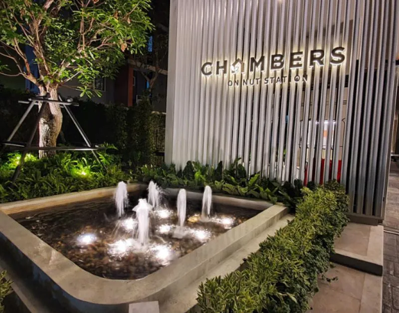 ให้เช่า Chambers Onnut ชั้น 4 เฟอร์ครบ พร้อมเข้าอยู่