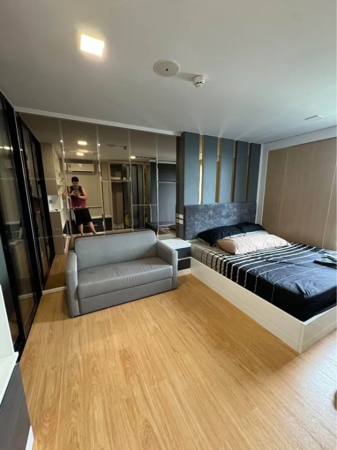 ให้เช่า แอทโมซ คาแนล รังสิต ห้องตกแต่ง Buit-in แบบจัดเต็ม ด้วยเฟอร์นิเจอร์อย่้างดี รีบจองให้ไวเลย