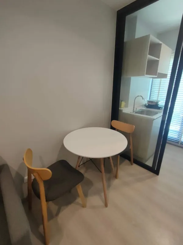 ให้เช่า นิว โนเบิล ศรีนครินทร์ - ลาซาล 1 Bedroom วิวทิศเหนือ เฟอร์ เครื่องใช้ไฟฟ้าครบ รีบย้ายมาจอง
