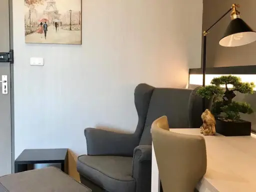 ขาย/ให้เช่า ideoS115 studio 27ตรม ชั้น 20 ห้องระเบียงฝั่งตะวันออกไม่โดนแดดบ่าย เฟอร์นิเจอร์ ครบ ด่วน