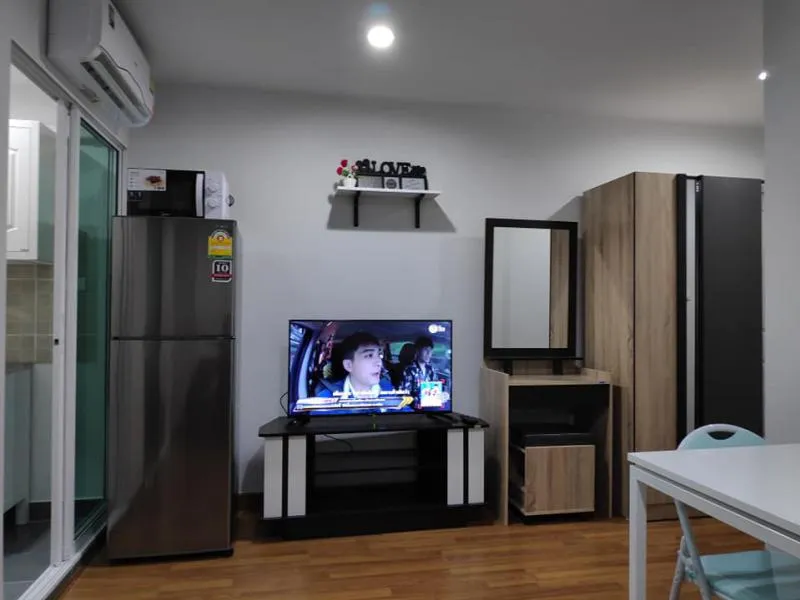 For rent, Regent Home Sukhumvit 81, size 28 sq m, convenient transportation, near bts, fully furnished, with a washing machine, do not miss.