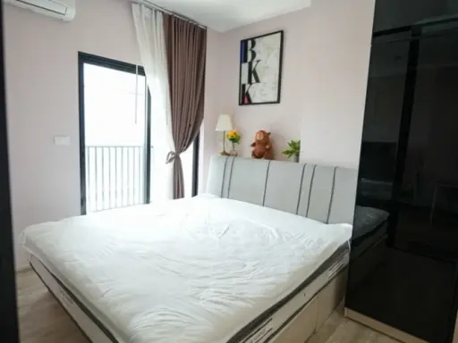 For rent: The Niche Mono Bangna, 2 bedrooms, fully furnished, ready to move in. Reserve now, don't miss out!