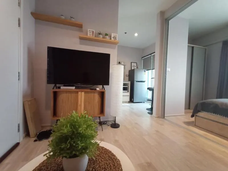 For Rent คอนโดพลัมรามคำแหงสเตชั่น ชั้น 24 วิวสวยมากไม่มีตึกบัง ตกแต่งฟินเฟ่อใครๆก็ชอบบบบ