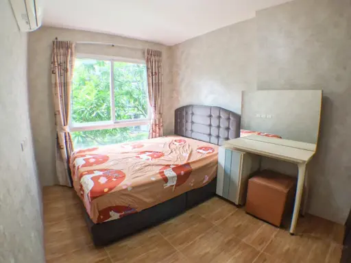 For rent!! Condo Inzio Serithai, pool view, new room, fully furnished, ready to move in, book now!!