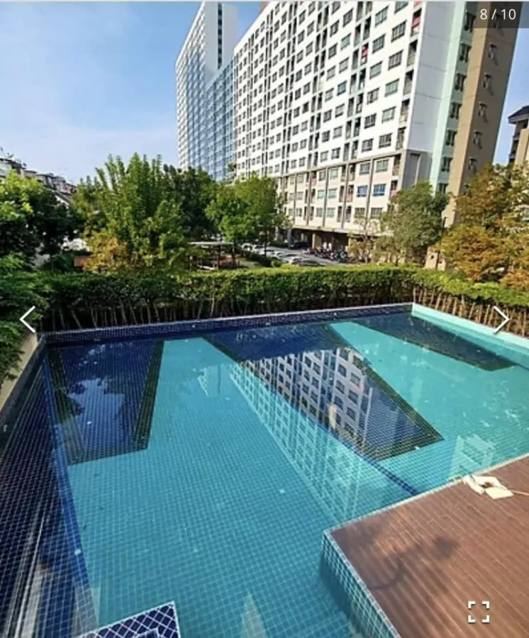 Condo for sale or rent, Lumpini Ville Ramkhamhaeng 60/2, separated rooms, perfectly divided into zones, reserve quickly.