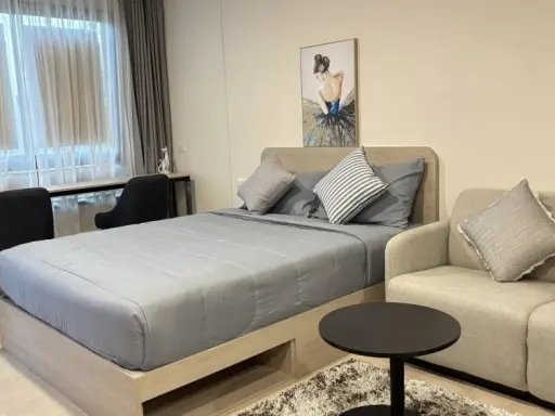 ให้เช่า dcondo hype rangsit ชั้น 2 แบบ Fully Furnished ยังแถมเครื่องใช้ไฟฟ้าอีก รีบจองก่อนพลาด