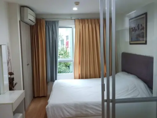Condo for rent, Lumpini Ville On Nut-Pattanakarn, garden view room, complete facilities, book now