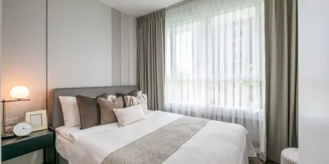 ให้เช่า I-BIZA condominium RCA ห้อง สไตล์ทันสมัย เฟอร์นิเจอร์พรีเมี่ยม ครัวปิด ห้องริม ไม่พลุกพล่าน หันทิศเหนือ ห้องไม่ร้อนตลอดวัน ห้ามพลาด