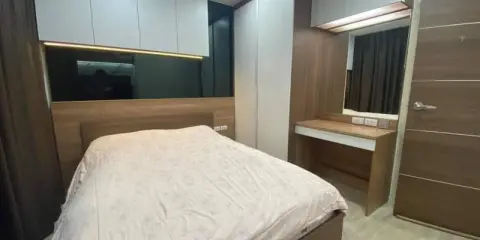 ให้เช่าคอนโด แอทโมซ เลคไซค์ ลาดพร้าว 71 1bed plus ตกแต่งพร้อมเข้าอยู่ วิวสวน บรรยากาศดี จองด่วนน